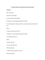 Xác nhận thông báo hoạt động kinh doanh chuyển phát pptx