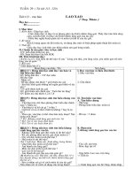 giáo án văn 6 tuần 29