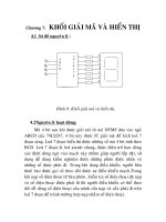 hệ thống điều khiển thiết bị từ xa và tự động quay số báo động thông qua mạng điện thoại, chương 7 pdf