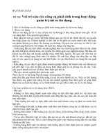 Thảo luận - Vai trò của các công cụ phái sinh trong hoạt động quản trị rủi ro tín dụng pptx