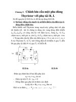 thiết kế và thi công mô hình mạch kích THYRISTOR trong thiết bị chỉnh lưu có điều khiển, chương 5 pptx