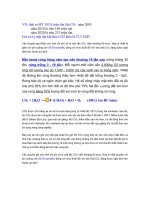 Thông tin về ô nhiễm môi trường - Phần 1 pptx