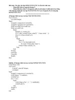 Bài tập kiểu tệp hay