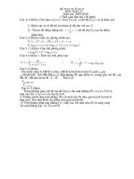 de thi hoc ki 2 lop 12