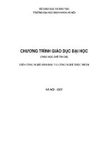 B VÀ GIÁO D C VÀ ĐÀO T O HÀ TRƯ NG Đ I H C BÁCH KHOA HÀ N I CHƯƠNG TRÌNH GIÁO D pdf