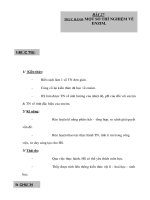 Giáo án Sinh học 10 nâng cao - THỰC HÀNH: MỘT SỐ THÍ NGHIỆM VỀ ENZIM pdf