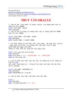bài tập oracle có lời giải
