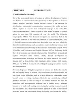 The study: Spoken error correction in Thanh Binh 1 high school a case study