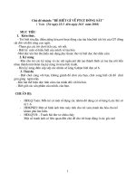 CĐ: PTGT Tuần: Đường sắt quê em