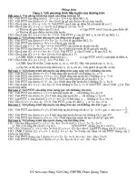 Phuong trinh tiep tuyen cua DUONG TRON