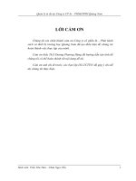 Thưc tập tốt nghiệp tại công ty cổ phần in phát hành sách và thiết bị trường học quảng nam