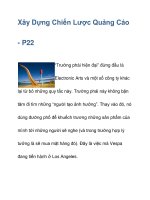 Xây Dựng Chiến Lược Quảng Cáo - P22 pot