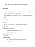 Sinh học 8 - HOẠT ĐỘNG THẦN KINH CẤP CAO Ở NGƯỜI pdf