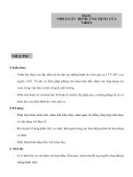 Giáo án Sinh học 10 nâng cao - VIRUS GÂY BỆNH, ỨNG DỤNG CỦA VIRUS pptx