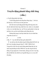 bảo dưỡng và sửa chữa hệ thống phanh xe OUAT, chương 4 pot