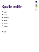 Chapter 10: Khuếch đại thuật toán pptx