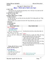 GIÁO ÁN TIN 4 TUẦN 30