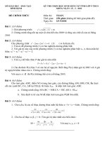 HSG toán tỉnh BÌnh Định 2010