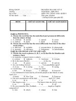 THI HK II TIENG ANH 9