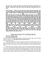 Bài viết THẮP LÊN NGỌN LỬA TUỔI 20