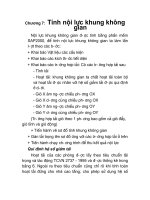 thiết kế chung cư C16 - khu đô thị Trung Yên và lập chương trình dồn tải khung phẳng, tổ hợp lực dầm, cột, chương 7 pps