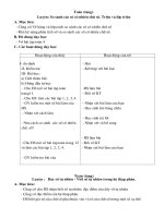 GIÁO ÁN TOÁN LỚP 4 BUỔI CHIỀU