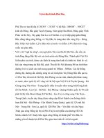 Phú Thọ - vị trí địa lí.