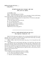 Đề KT HKII Ngữ văn 6, có đáp án, ma trận