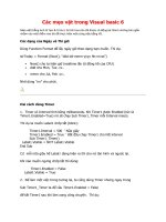 các mẹo vặt trong visual basic 6