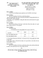 Đề thi HSG tỉnh Hải Dương năm học 2009-2010. Cao Thị Thu Trang