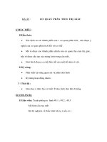 Sinh học 8 - CƠ QUAN PHÂN TÍCH THỊ GIÁC docx