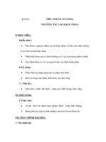 Sinh học 8 - TIÊU CHUẨN ĂN UỐNG NGUYÊN TẮC LẬP KHẨU PHẦN docx