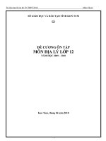 Ôn tập Địa 12 Kontum