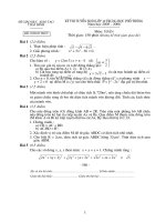 De thi ts vao lop 10 THPT