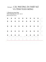 đồ án nền móng chung cư cao tầng Phước Long, chương 4 pdf