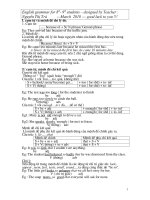 English grammar for 8-9th Students -hottest