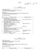 Let s go 2A Tuần 4