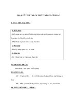 Sinh học 6 - CÓ PHẢI TẤT CẢ THỰC VẬT ĐỀU CÓ HOA ? potx