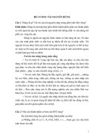 Đề cương ôn tập tài nguyên rừng doc