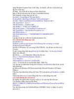 678 Câu Hỏi - Trả Lời Về Máy Tính part 14 pptx