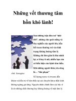 Những vết thương tâm hồn khó lành! potx