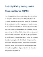 Cuộc Đại Khủng Hoảng và Giải Pháp của Keynes-PHẦN4 ppsx