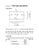 thiết kế chung cư C16 - khu đô thị Trung Yên và lập chương trình dồn tải khung phẳng, tổ hợp lực dầm, cột, chương 8 pdf