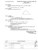 de kiem tra kI toán 9