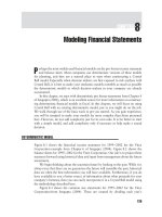 Financial Modeling with Crystal Ball and Excel Chapter 8 pptx