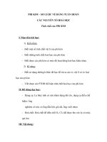 Tài liệu hoá 9 - PHI KIM – SƠ LƯỢC VỀ BẢNG TUẦN HOÀN CÁC NGUYÊN TỐ HOÁ HỌC - Tính chất của PHI KIM doc