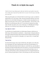 Thuốc lá và bệnh tim mạch pps