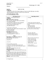 giáo án tuân 26- lop 1 chuan KT-KN