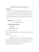 Hoá học 8 - TÍNH THEO CÔNG THỨC HOÁ HỌC ( Tiết 2) ppt