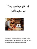 Dạy con học giỏi và biết nghe lời potx